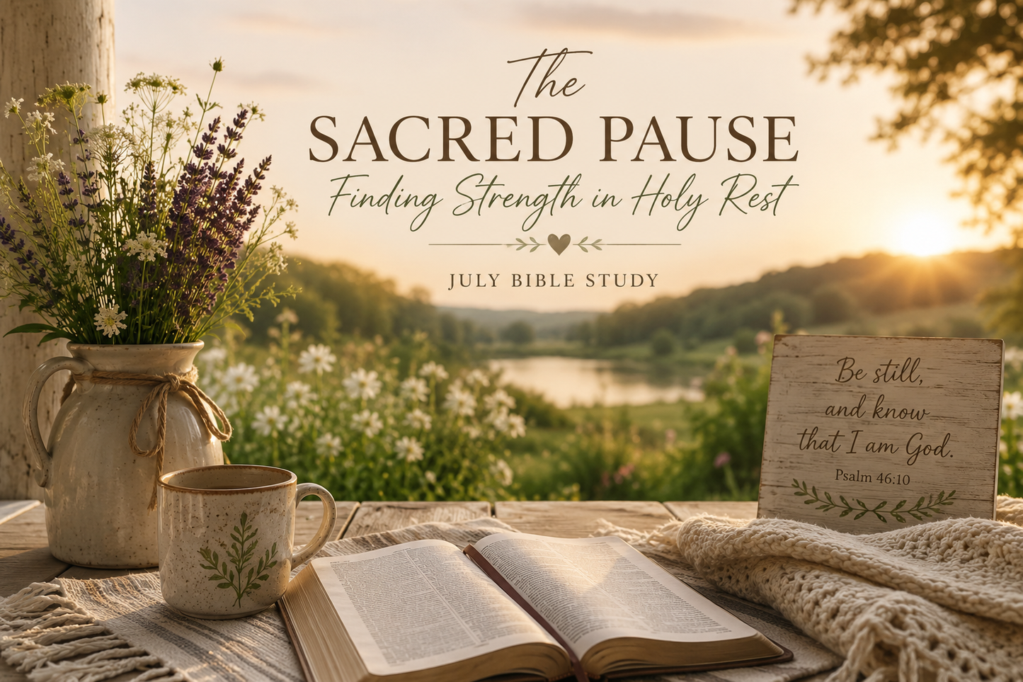 July 2026 Devotional Series: The Sacred Pause — Finding Strength in Holy Rest