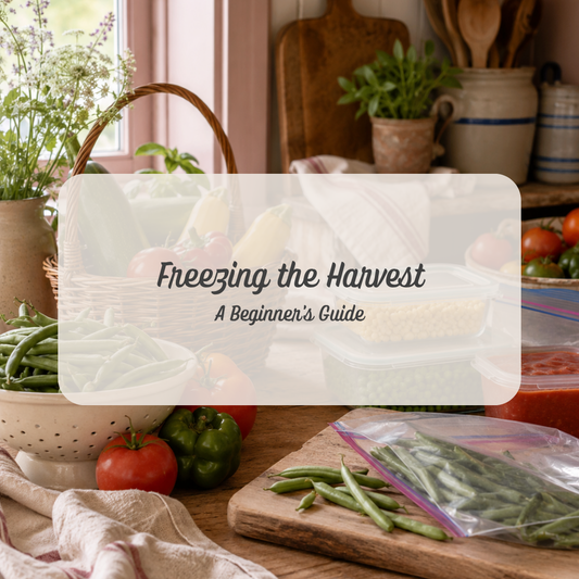 Freezing the Harvest: A Beginner's Guide