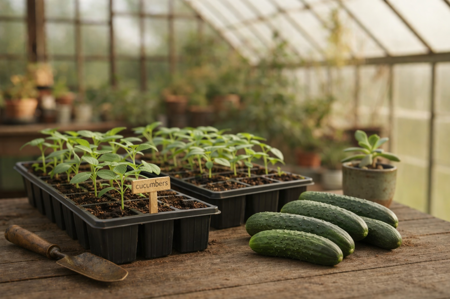 Live Transplant Local Pickup Only - Cucumber Plants