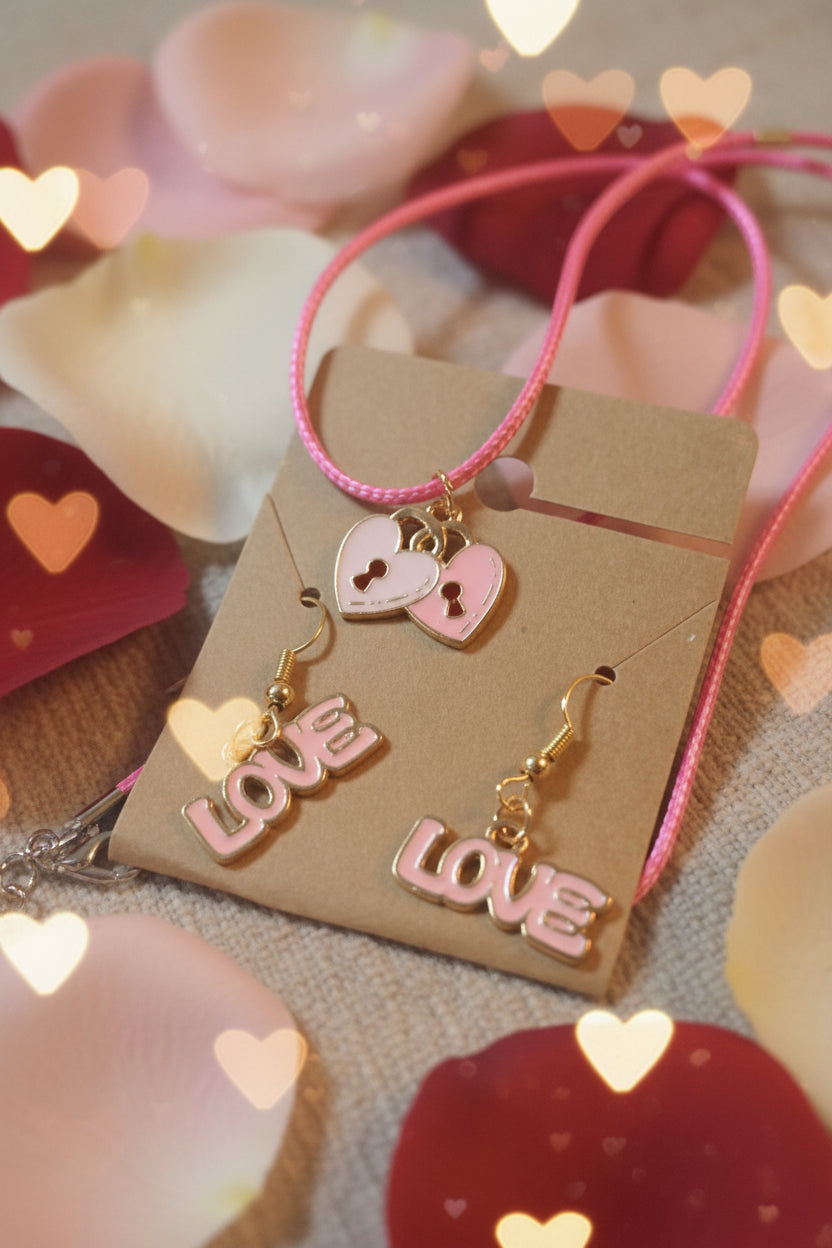 Valentine Charm Jewelry Sets