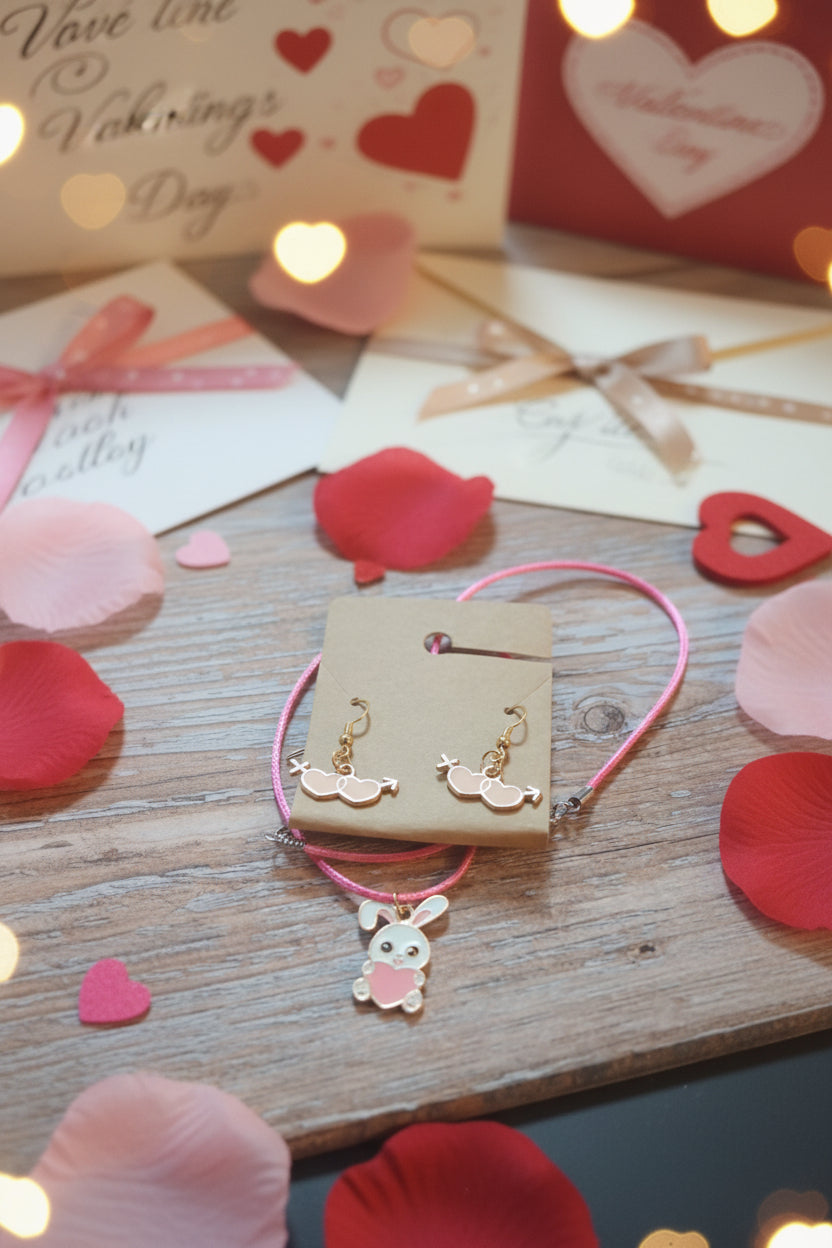 Valentine Charm Jewelry Sets