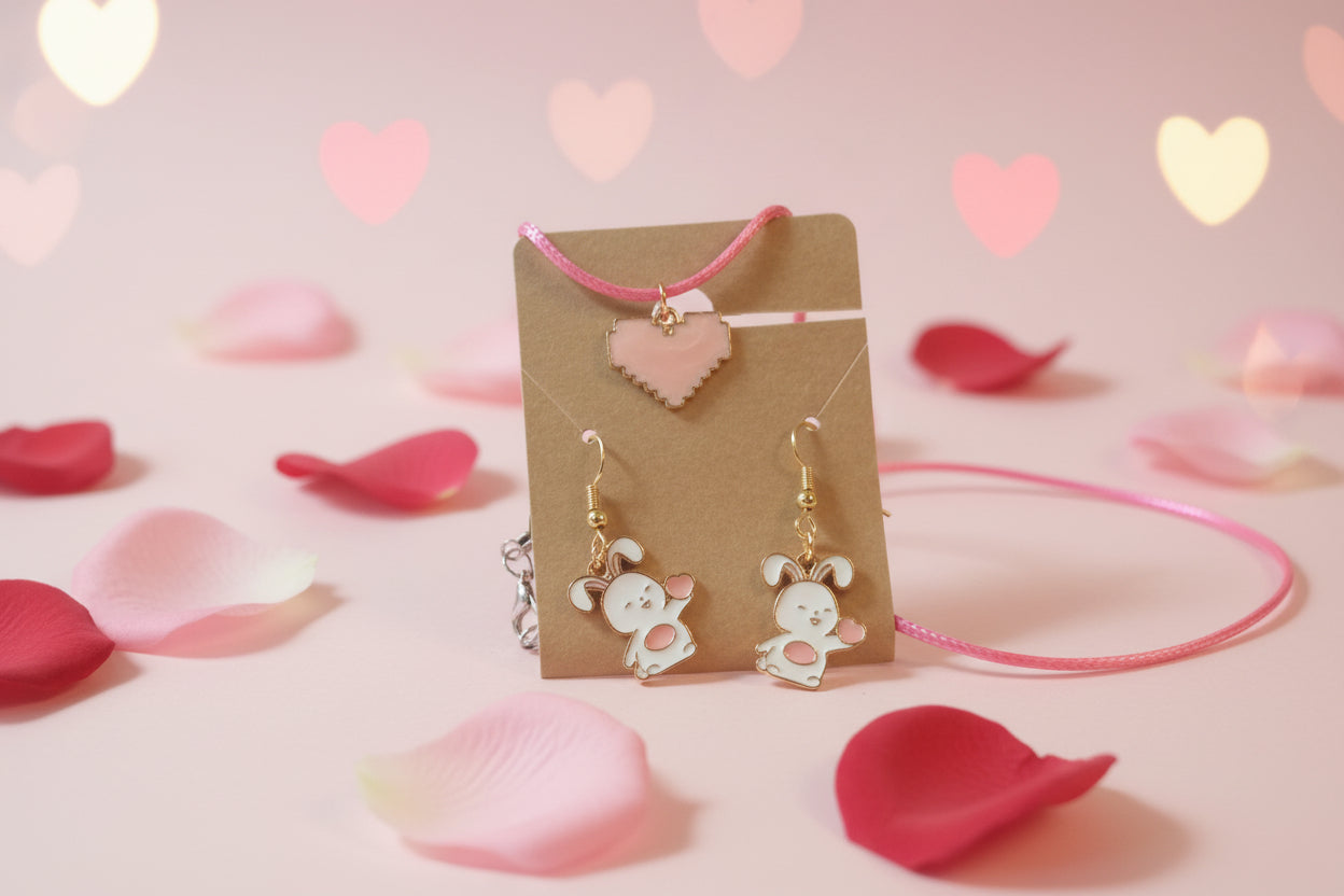 Valentine Charm Jewelry Sets