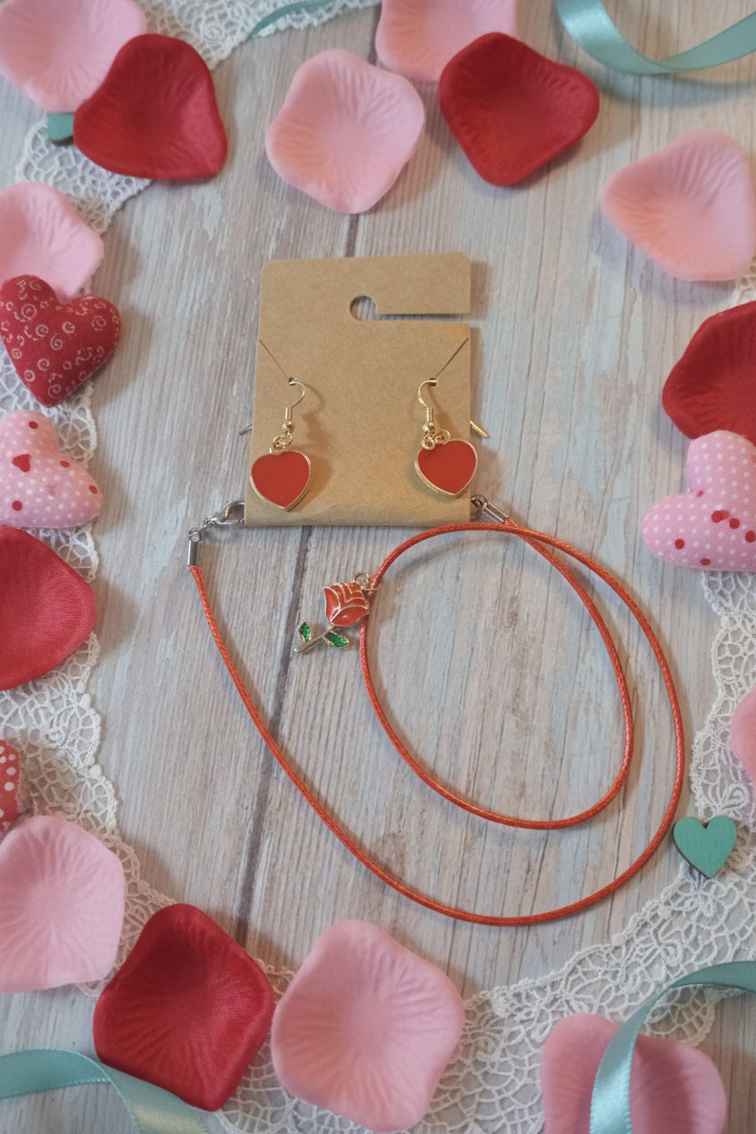 Valentine Charm Jewelry Sets