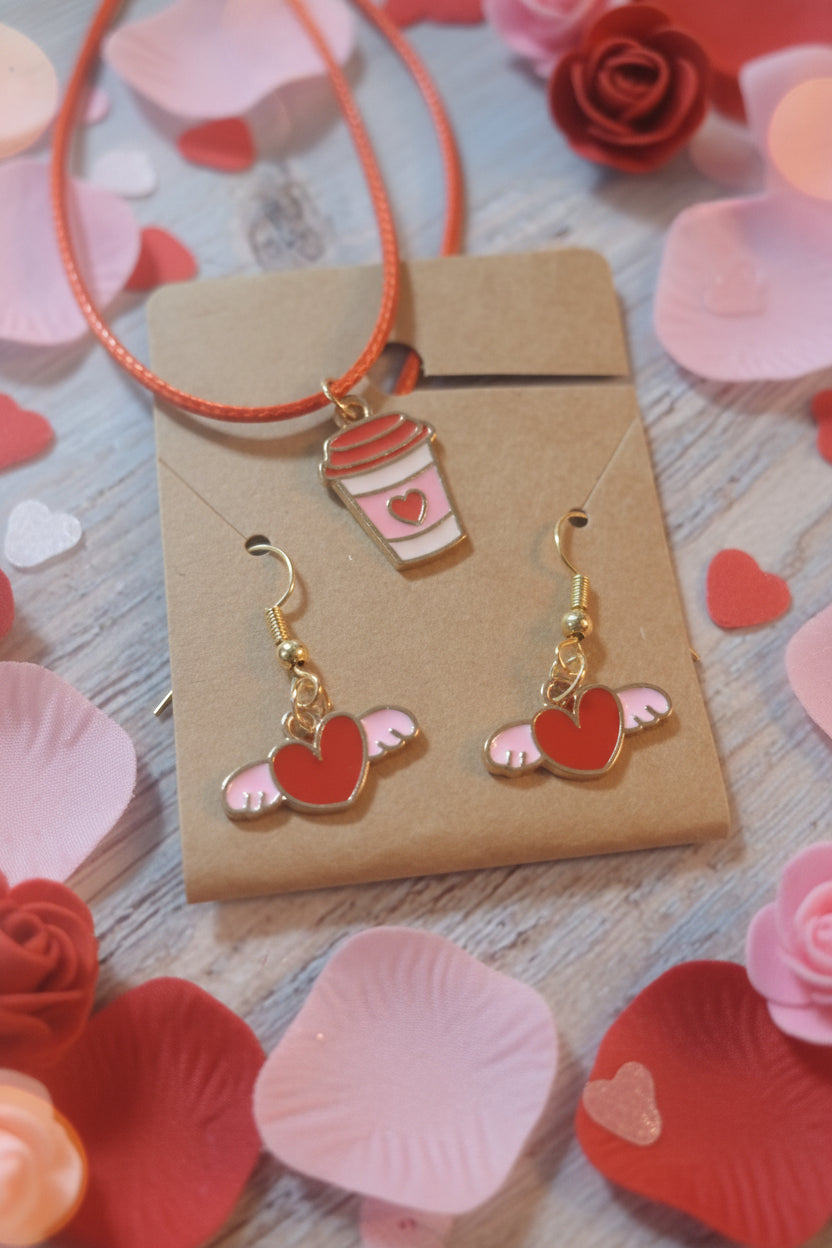 Valentine Charm Jewelry Sets