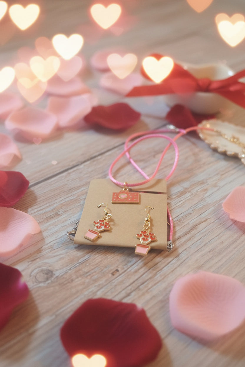 Valentine Charm Jewelry Sets