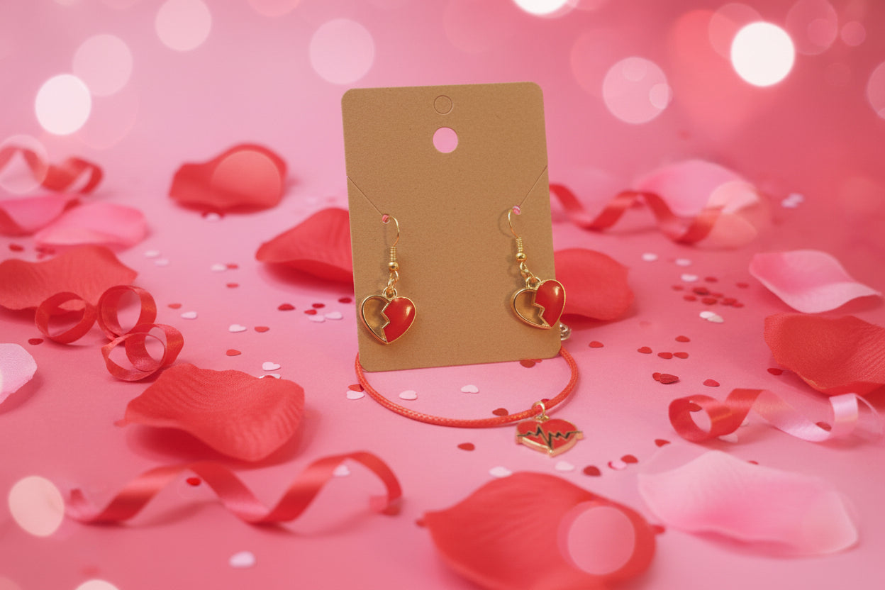 Valentine Charm Jewelry Sets