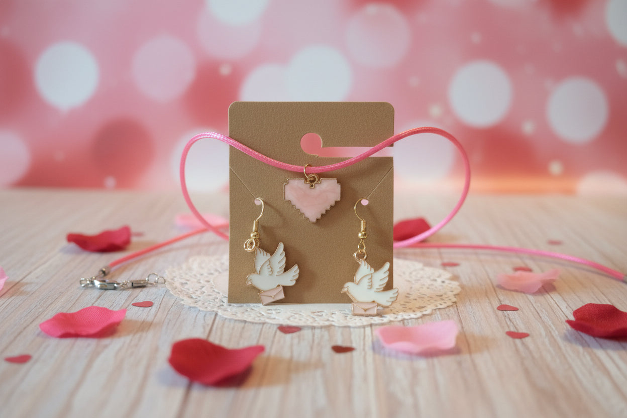 Valentine Charm Jewelry Sets