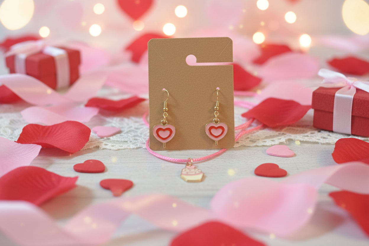Valentine Charm Jewelry Sets