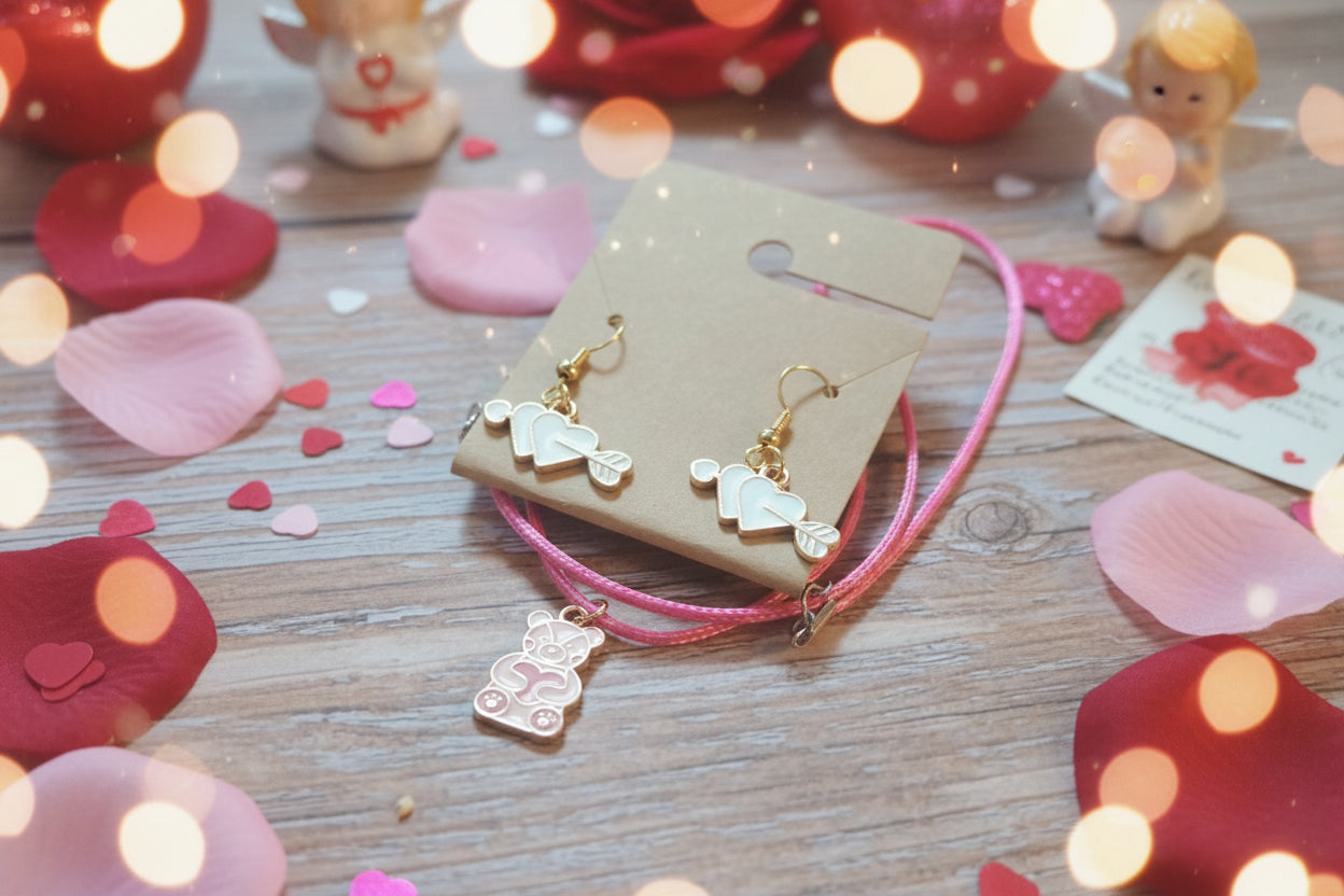 Valentine Charm Jewelry Sets