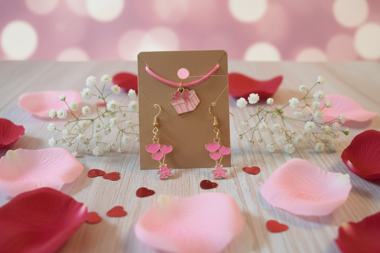 Valentine Charm Jewelry Sets