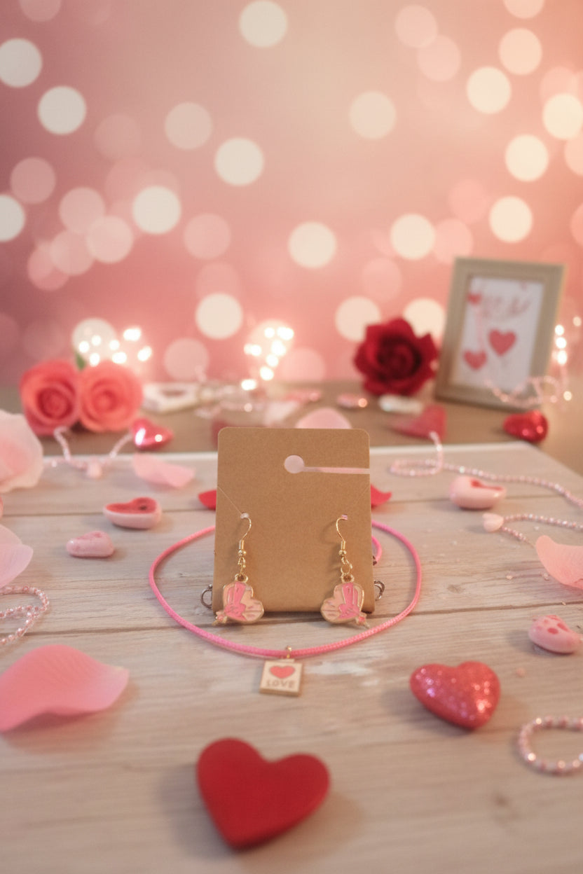 Valentine Charm Jewelry Sets