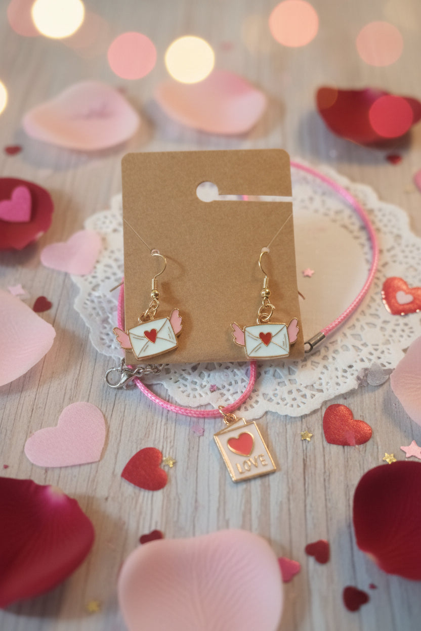 Valentine Charm Jewelry Sets