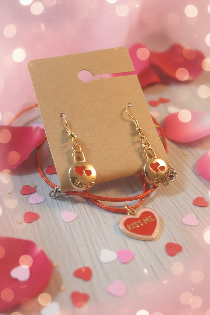 Valentine Charm Jewelry Sets