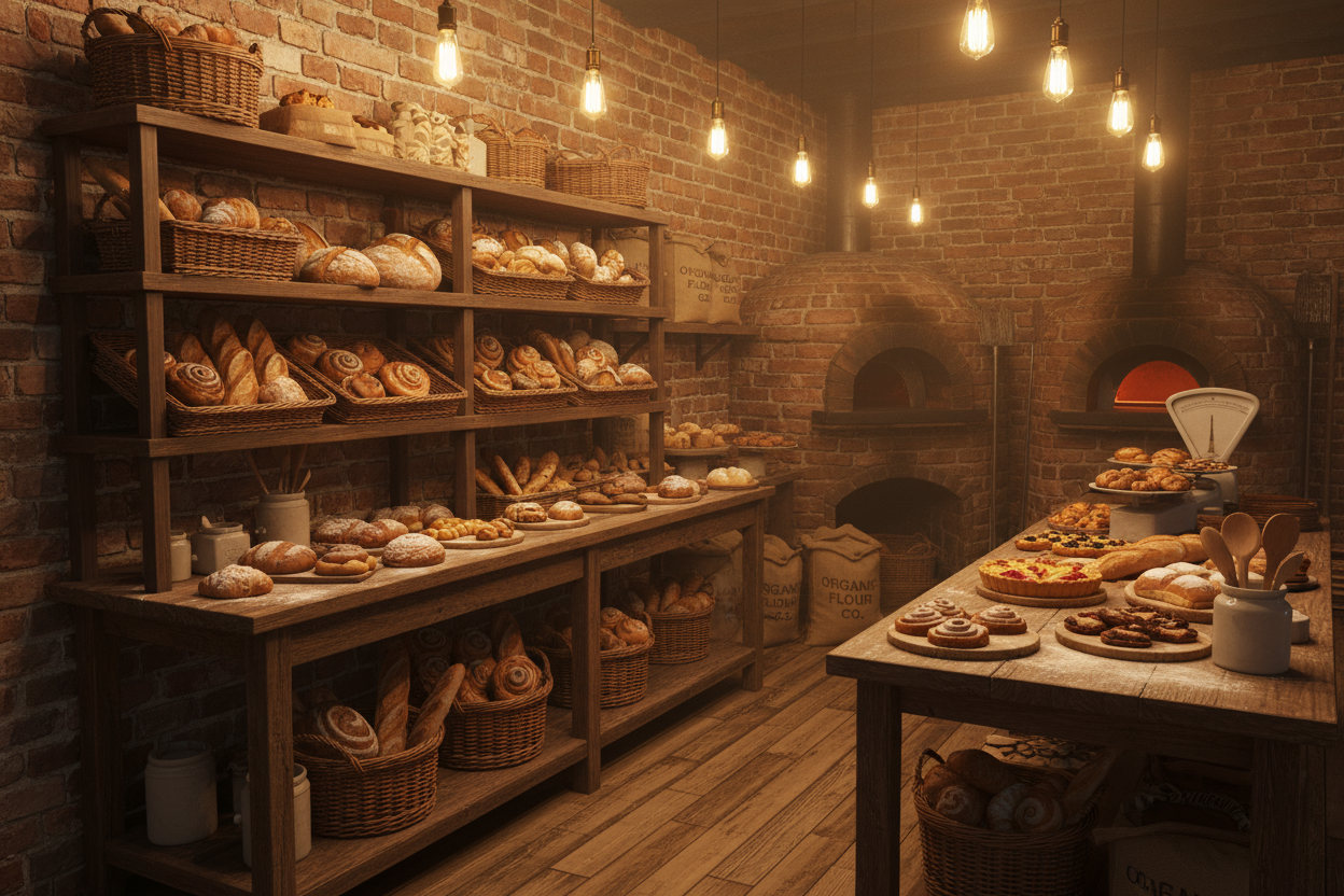 Rustic bakery
